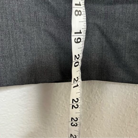 H&M womens 10 charcoal gray business pencil skirt office siren career wear size - Picture 7 of 10